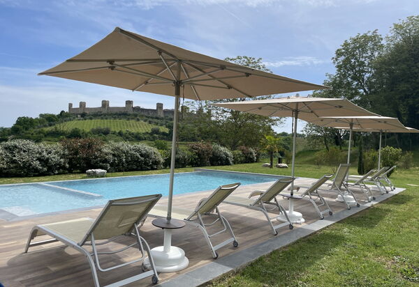 La Piazzetta, Borgo Campassini, Monteriggioni: Autumn, Pool, Spring, Summer