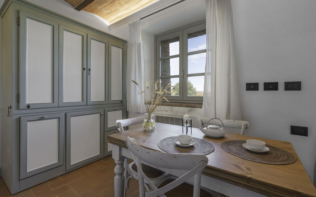 La Piazzetta, Borgo Campassini, Monteriggioni: Autumn, Kitchen, Spring, Summer