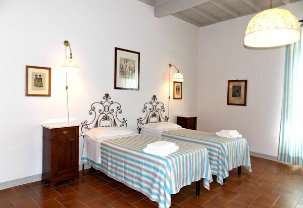 Villa Senni: Camera da letto