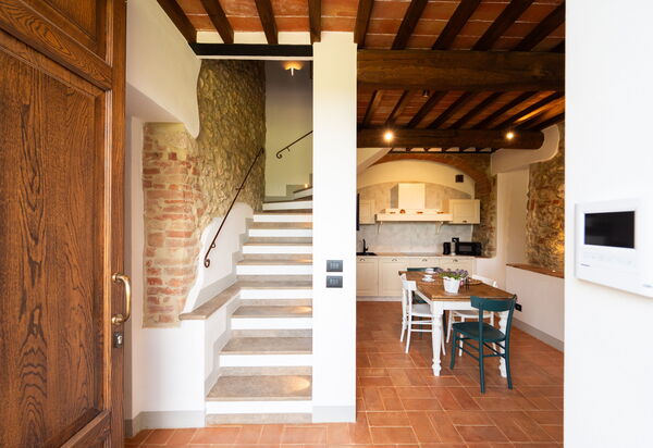 Le Torri, Borgo Campassini, Monteriggioni: Autumn, Kitchen, Living Room, Spring, Summer