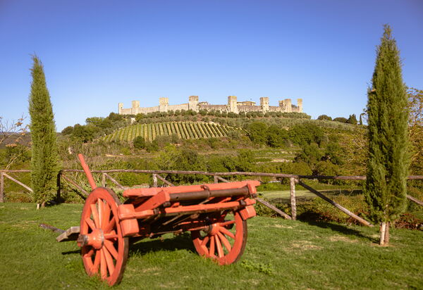 Il Borgo, Borgo Campassini, Monteriggioni: Autumn, Scenic View, Spring, Summer