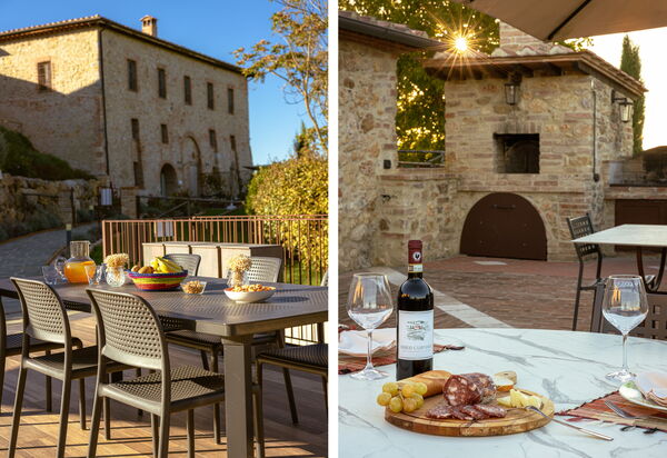 Il Borgo, Borgo Campassini, Monteriggioni: Autumn, Building Exterior, Spring, Summer