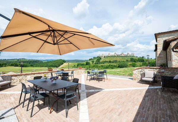 Il Borgo, Borgo Campassini, Monteriggioni: Autumn, Building Exterior, Spring, Summer