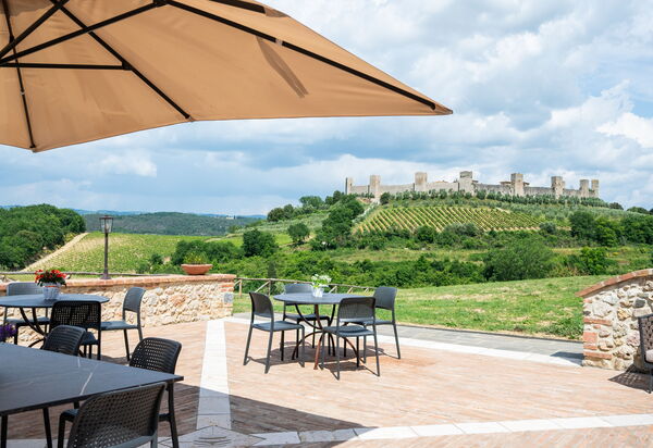 Il Borgo, Borgo Campassini, Monteriggioni: Autumn, Building Exterior, Spring, Summer