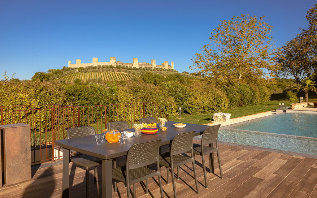 Il Borgo, Borgo Campassini, Monteriggioni: Autunno, Estate, Piscina, Primavera, Vista Panoramica