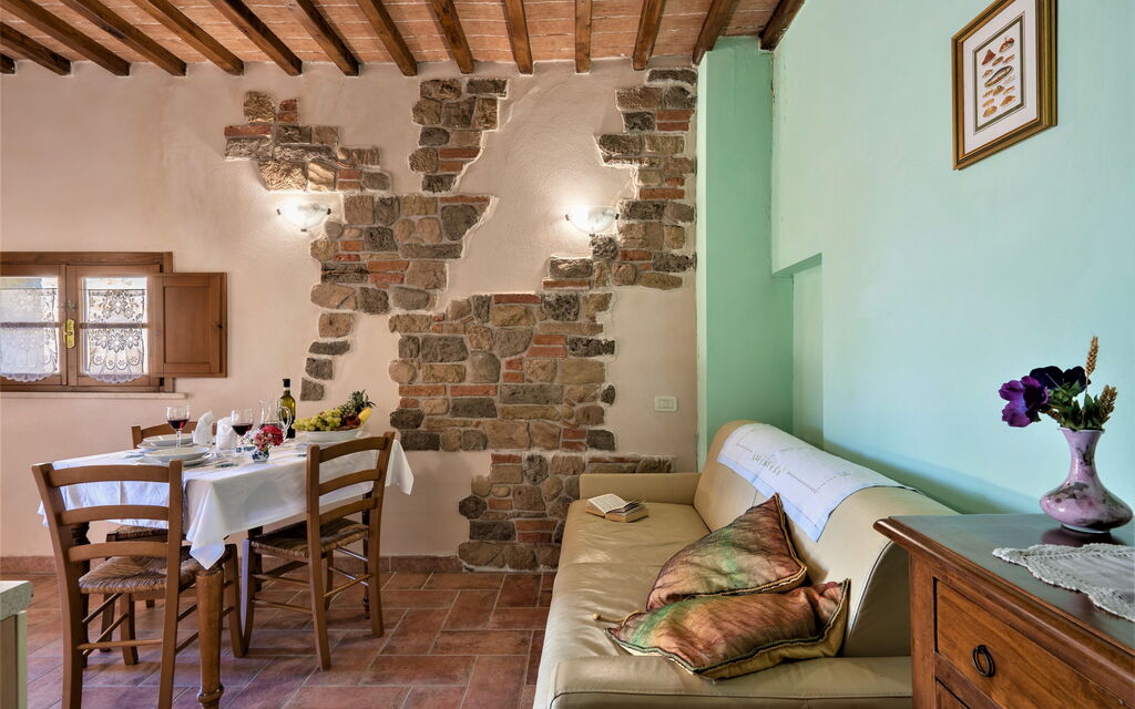 Bazzani Apartments In Siena - : villino-bazzani-casole-d'elsa-multiproperty-appartamento-bazzani-4-living-room