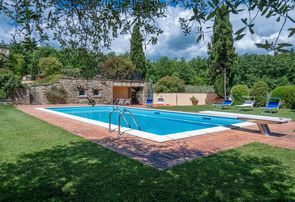 Il Villino Del Collezionista With Pool In Pistoia: Autumn, Pool, Spring, Summer