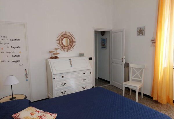 Casa Annalù With Garden, Wifi, Bogliasco: Autunno, Camera da letto, Estate, Primavera