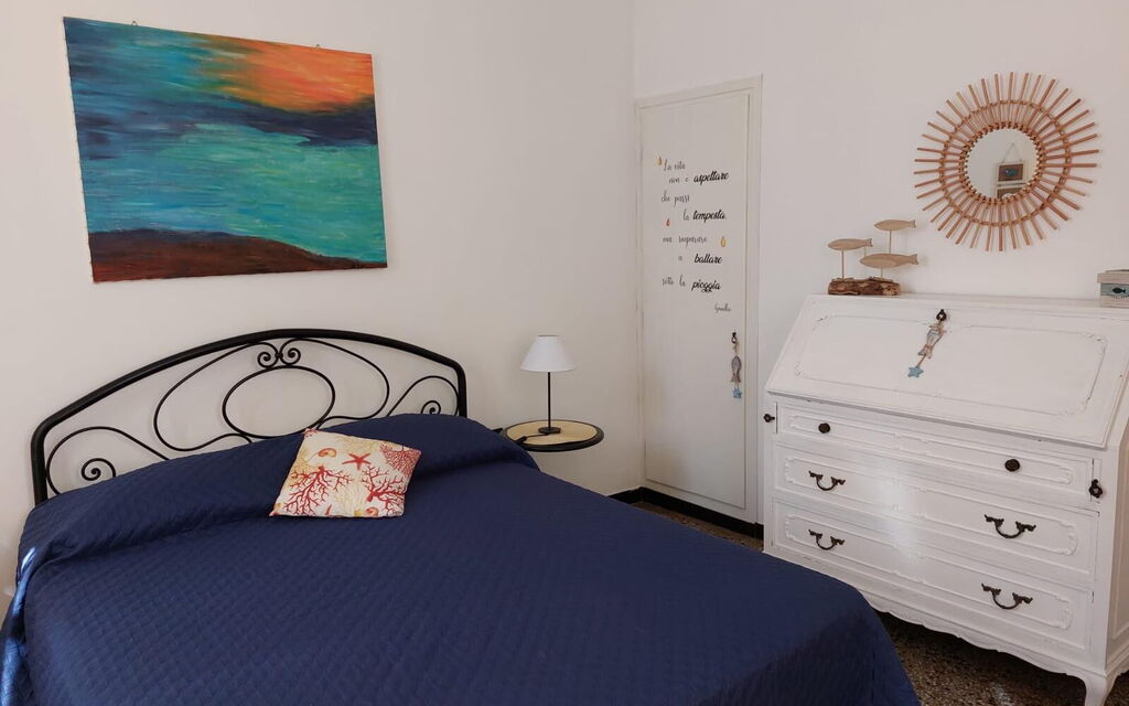 Casa Annalù With Garden, Wifi, Bogliasco: Autunno, Camera da letto, Estate, Primavera