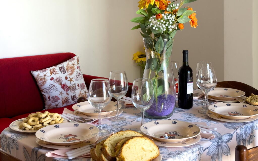 Oasi Blu In San Foca, Wi-fi, Parking: Autunno, Estate, Inverno, Primavera, Sala da pranzo