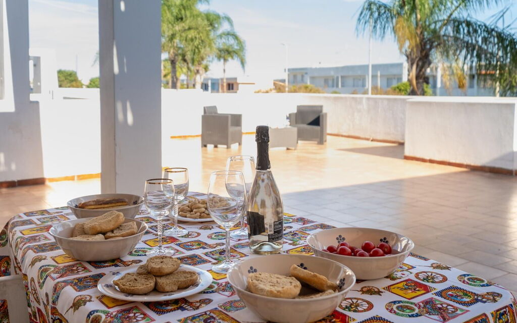 Villetta The Panoramic Rooftop, Wi-fi, San Foca: Autumn, Balcony / Terrace / Patio, Spring, Summer