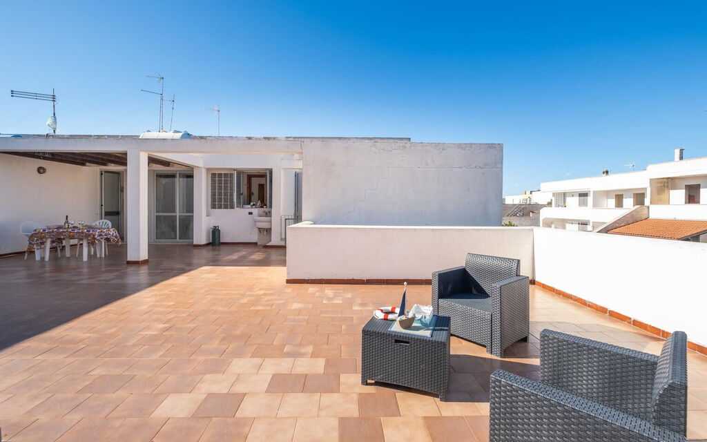 Villetta The Panoramic Rooftop, Wi-fi, San Foca: Autumn, Balcony / Terrace / Patio, Spring, Summer