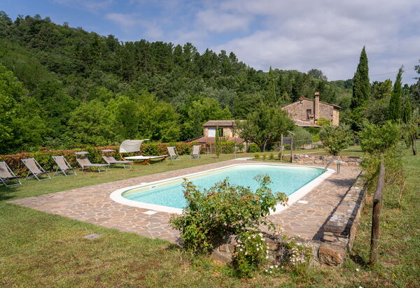 Montaione Country House Amarrante, Pool, Ac: Autumn, Pool, Spring, Summer