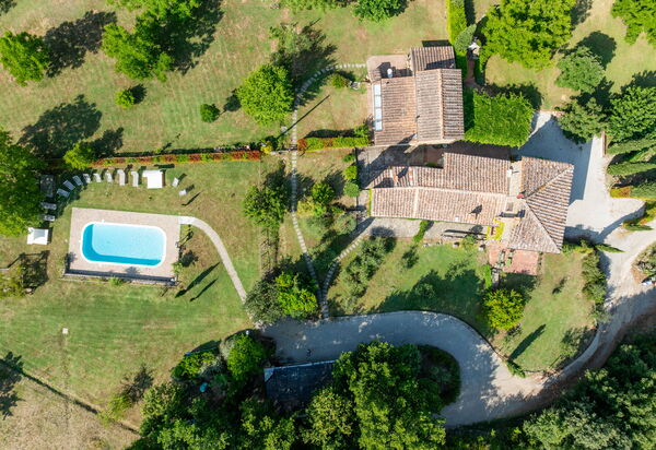Montaione Country House Amarrante, Pool, Ac: Autumn, Scenic View, Spring, Summer