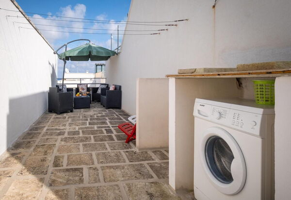 On The Sea San Foca,wifi, Ac: Autunno, Balcone / Terrazza / Patio, Estate, Primavera