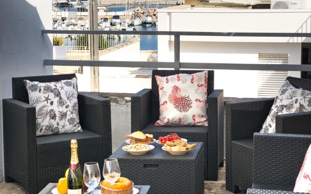 On The Sea San Foca,wifi, Ac: Autunno, Balcone / Terrazza / Patio, Estate, Primavera