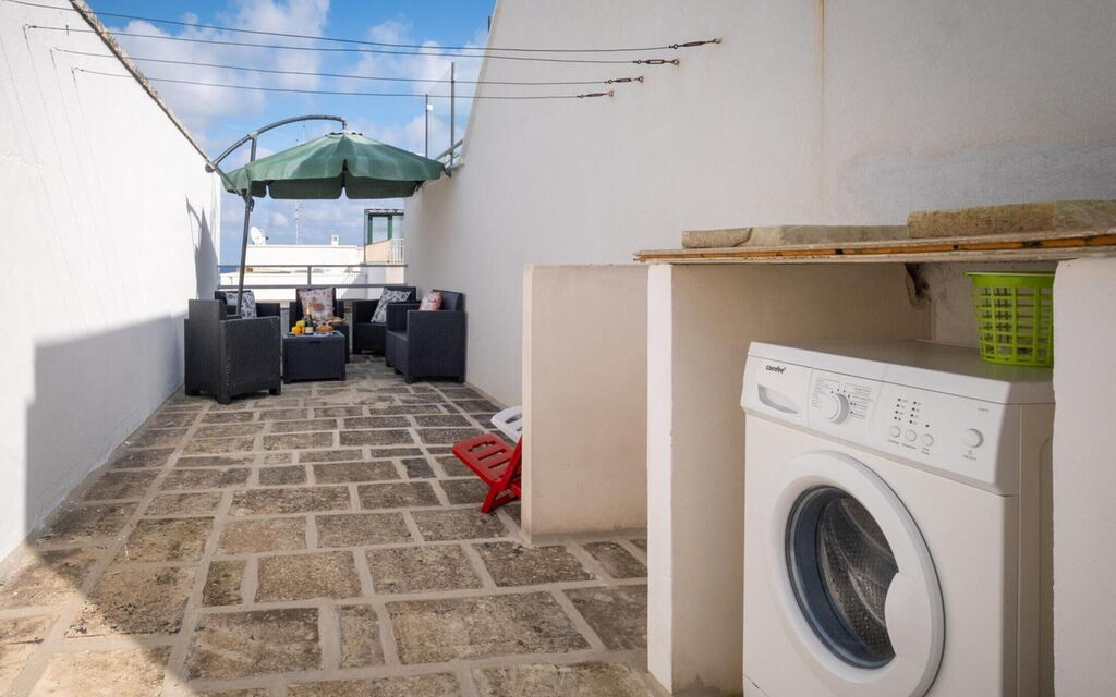 On The Sea San Foca,wifi, Ac: Autunno, Balcone / Terrazza / Patio, Estate, Primavera