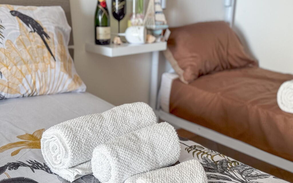 On The Sea San Foca,wifi, Ac: Autunno, Camera da letto, Estate, Primavera