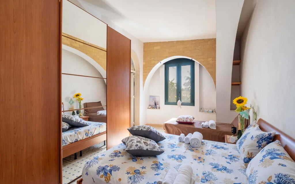 Coral Apartment In Porto Cesareo: Autunno, Camera da letto, Estate, Primavera