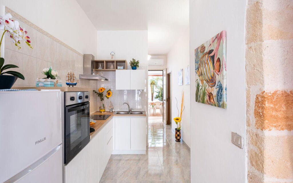 Sealight Apartment Porto Cesareo: Autumn, Kitchen, Spring, Summer