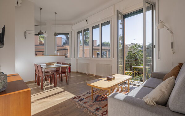 Green Home Seaside, Parking, Wifi, Ac, Genova Nervi: Autumn, Living Room, Spring, Summer