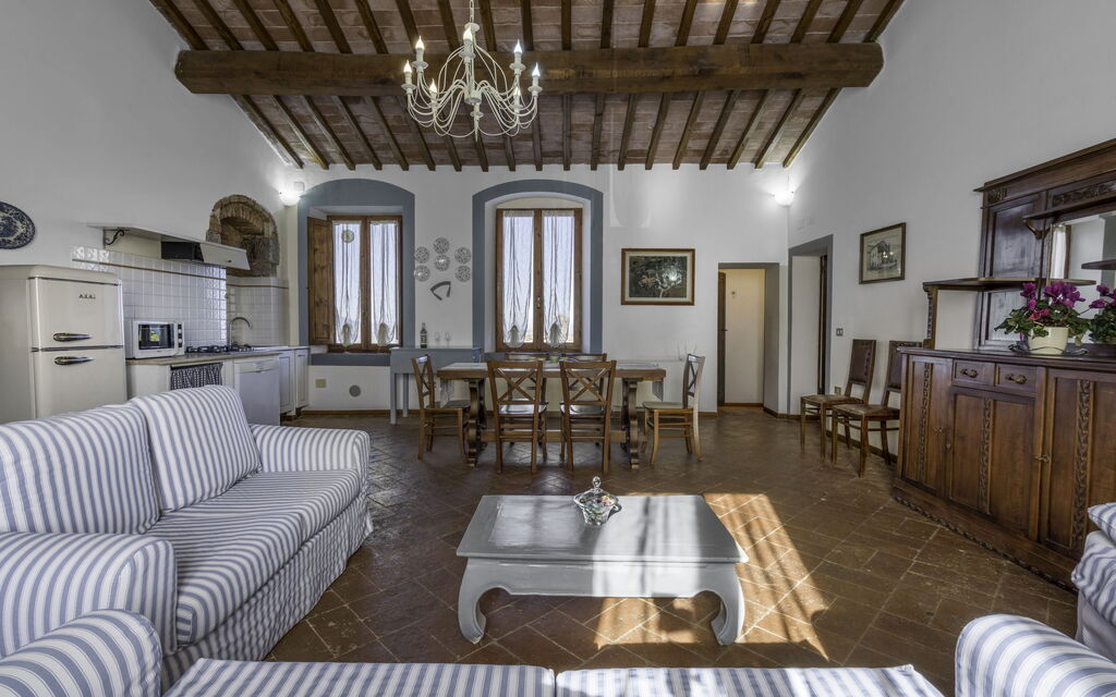 Agriturismo Agresto Apartments And Cottage, Pool, Casole D'elsa: Autumn, Dining Room, Living Room, Spring, Summer