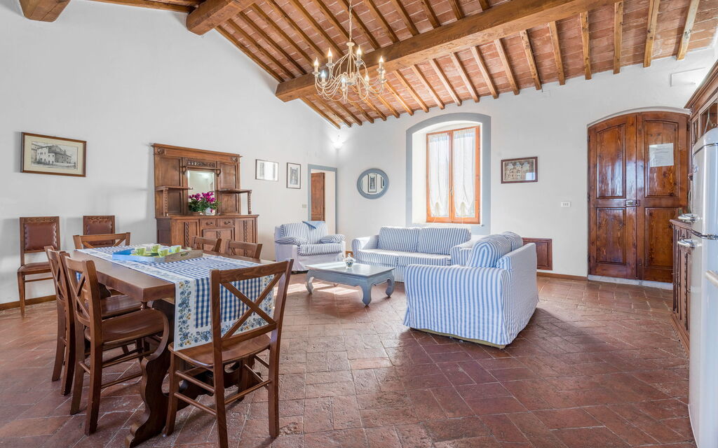 Agriturismo Agresto Apartments And Cottage, Pool, Casole D'elsa - : Autumn, Bathroom, Living Room, Spring, Summer