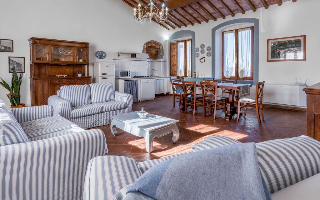 Agriturismo Agresto Apartments And Cottage, Pool, Casole D'elsa - : Autumn, Bathroom, Living Room, Spring, Summer