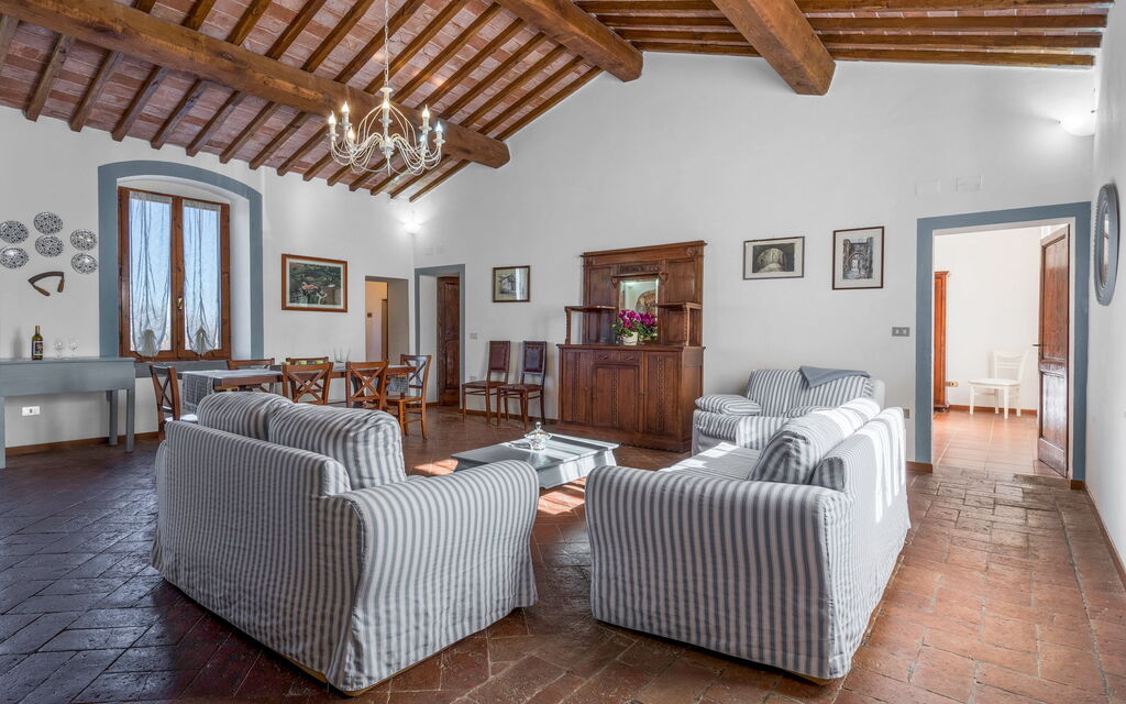 Agriturismo Agresto Apartments And Cottage, Pool, Casole D'elsa - : Autumn, Bathroom, Living Room, Spring, Summer