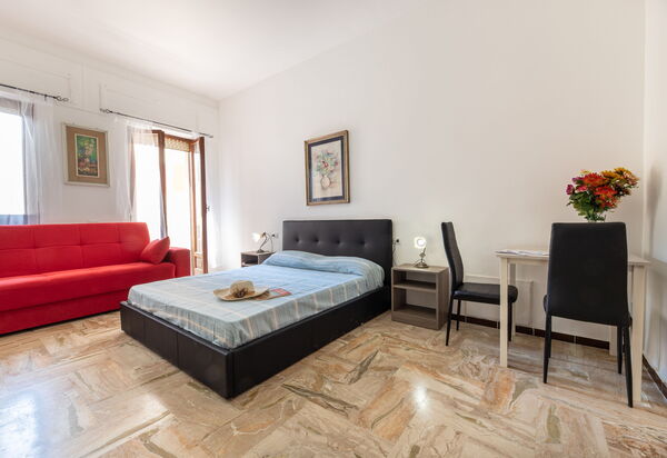 Gallipoli Apartment Ac, Seaside: Camera da letto, Soggiorno