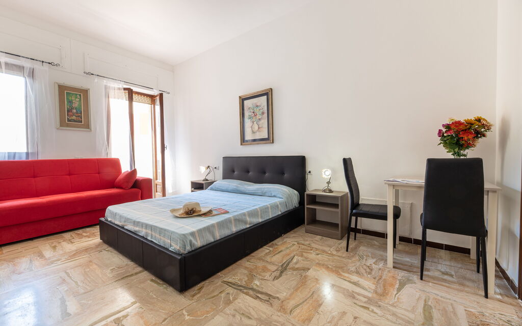 Gallipoli Apartment Ac, Seaside: Camera da letto, Soggiorno