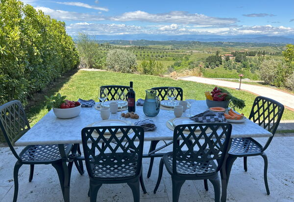 Belmonte Spereto Apartment With Pool, Montaione: Autunno, Estate, Giardino, Primavera