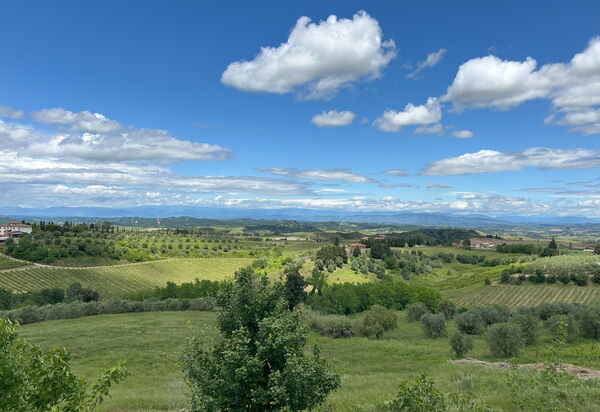Belmonte Spereto Apartment With Pool, Montaione: Autunno, Estate, Primavera, Vista Panoramica