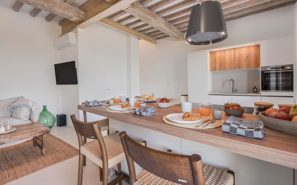 Belmonte Spereto Apartment With Pool, Montaione: Autumn, Kitchen, Living Room, Spring, Summer