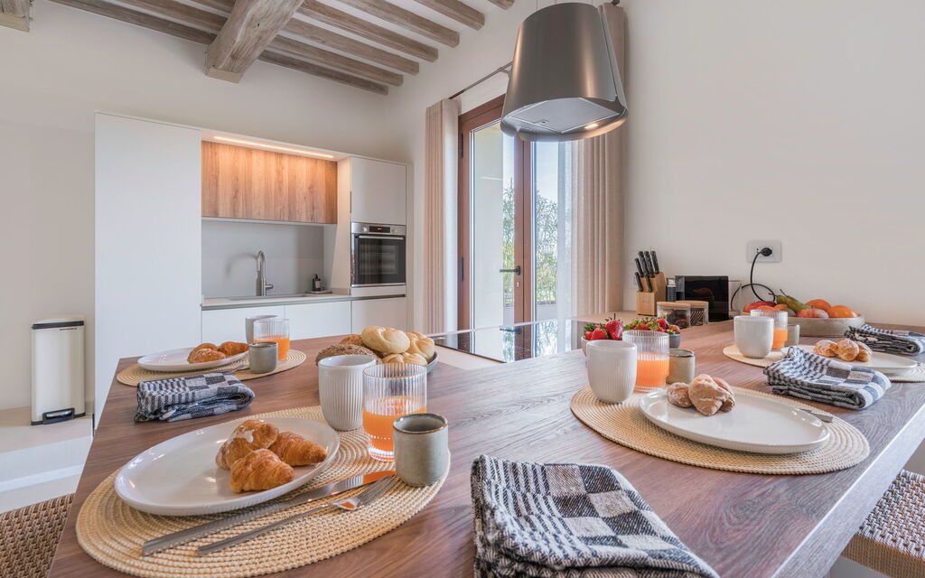 Belmonte Spereto Apartment With Pool, Montaione: Autumn, Kitchen, Living Room, Spring, Summer