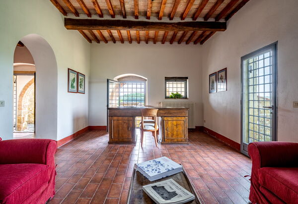 In the Heart of Chianti, Pool, Wifi, View - Lilliano: Autumn, Living Room, Spring, Summer