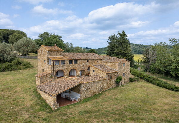 In the Heart of Chianti, Pool, Wifi, View - Lilliano: Autumn, Garden, Main Entrance, Spring, Summer