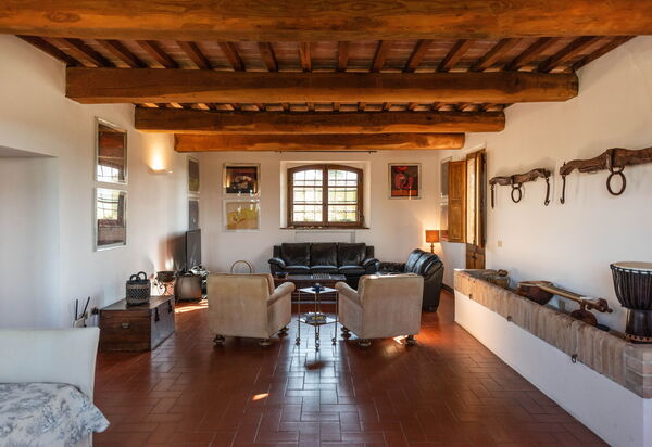 Country House In Tuscan Hills: Autumn, Dining Room, Living Room, Spring, Summer, Winter