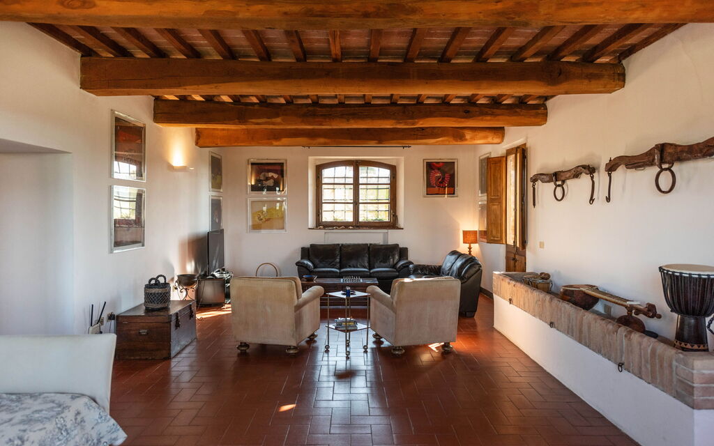 Country House In Tuscan Hills: Autumn, Dining Room, Living Room, Spring, Summer, Winter