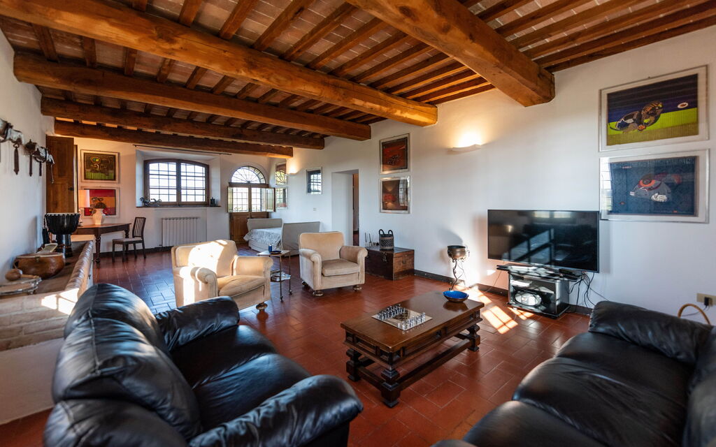 Country House In Tuscan Hills: Autumn, Dining Room, Living Room, Spring, Summer, Winter