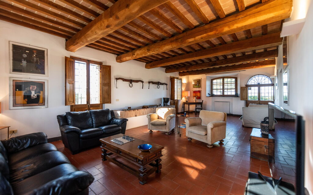 Country House In Tuscan Hills: Autumn, Dining Room, Living Room, Spring, Summer, Winter