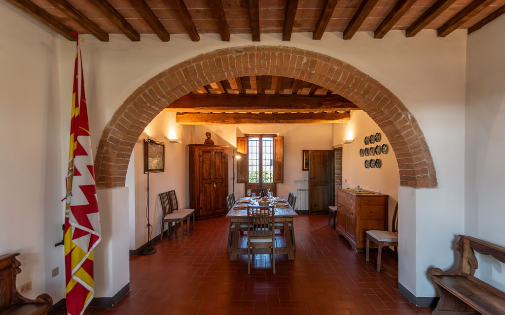 Country House In Tuscan Hills: Autumn, Dining Room, Living Room, Spring, Summer, Winter