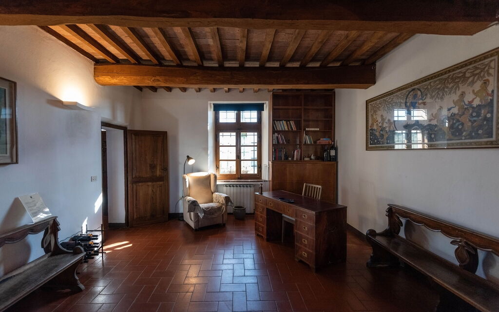 Country House In Tuscan Hills: Autumn, Dining Room, Living Room, Spring, Summer, Winter