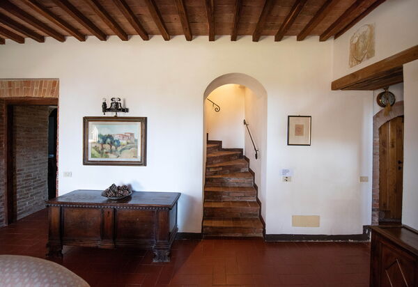 Green Hill Apartment In Tuscan Countryside: Autumn, Bedroom, Spring, Summer, Winter