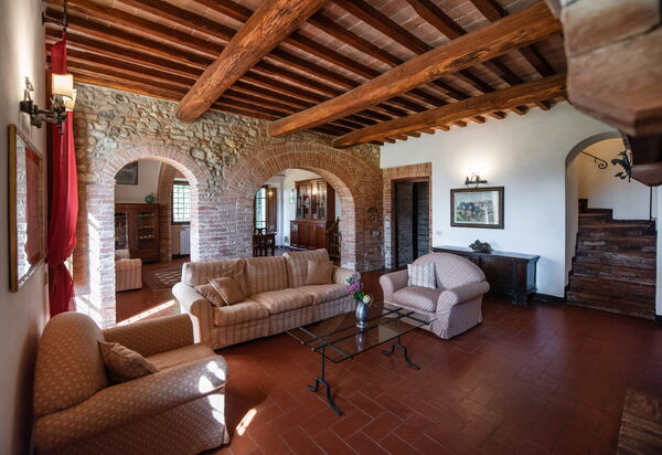 Green Hill Apartment In Tuscan Countryside: Autumn, Bedroom, Spring, Summer, Winter