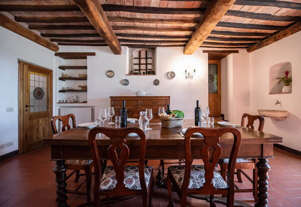 Green Hill Apartment In Tuscan Countryside: Autumn, Dining Room, Kitchen, Living Room, Spring, Summer, Winter