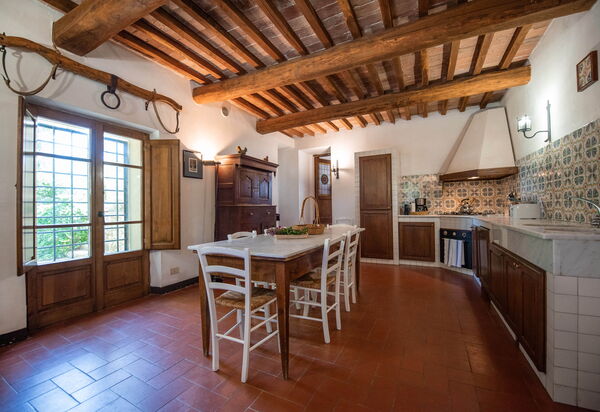 Green Hill Apartment In Tuscan Countryside: Autumn, Dining Room, Kitchen, Living Room, Spring, Summer, Winter