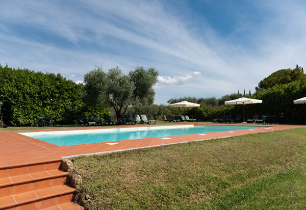 Green Hill Apartment In Tuscan Countryside: Autumn, Building Exterior, Garden, Pool, Spring, Summer, Winter