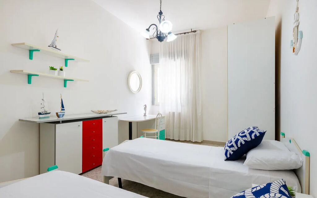 Villa Porto Cesareo Con Parcheggio: Autunno, Camera da letto, Estate, Primavera