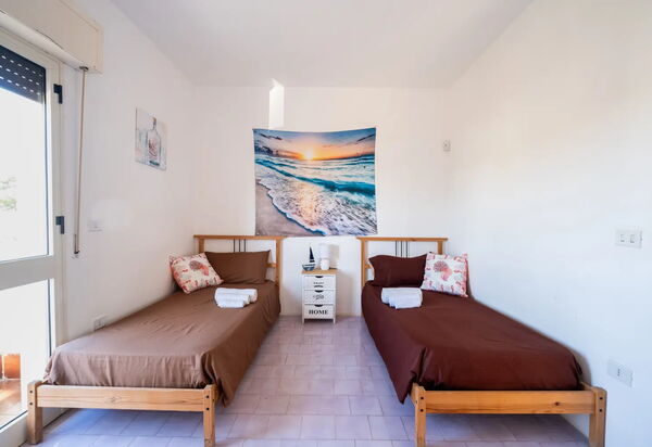 Casa Bianca, Ac, Wifi, Porto Cesareo: Autunno, Camera da letto, Estate, Primavera